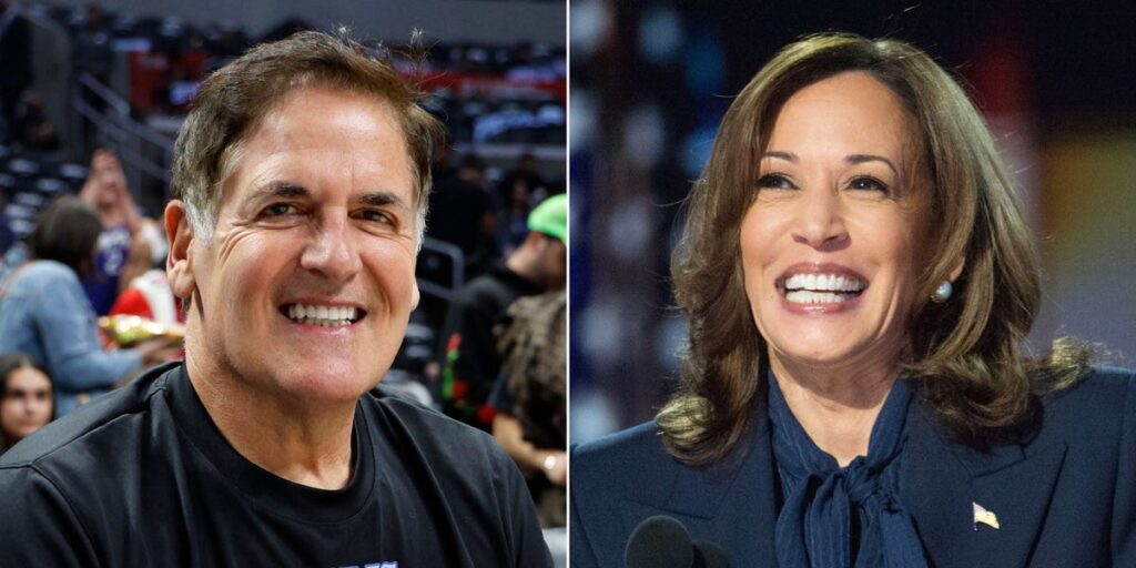 Mark Cuban sees a New Democratic Party under the leadership of Kamala Harris